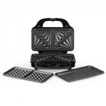 Salter EK2143TFVDE XL 3 in 1 Snack Maker - čierny/strieborný