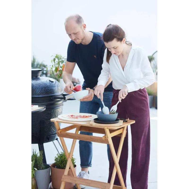 Barbecook BC-ACC-7154 bambusový krájací stôl 70x43x81 cm