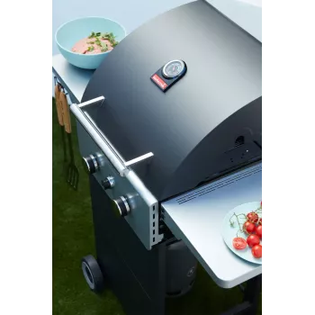 Barbecook plynový gril Spring 2002, 111 x 55 x 115 cm, čierny