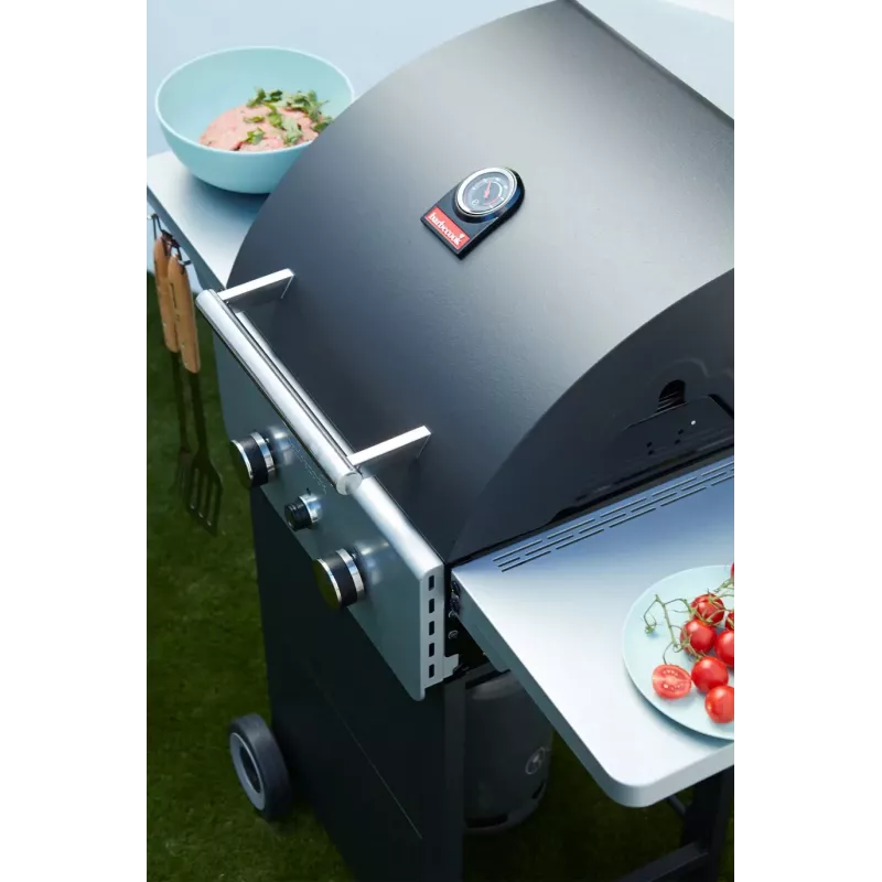 Barbecook plynový gril Spring 2002, 111 x 55 x 115 cm, čierny