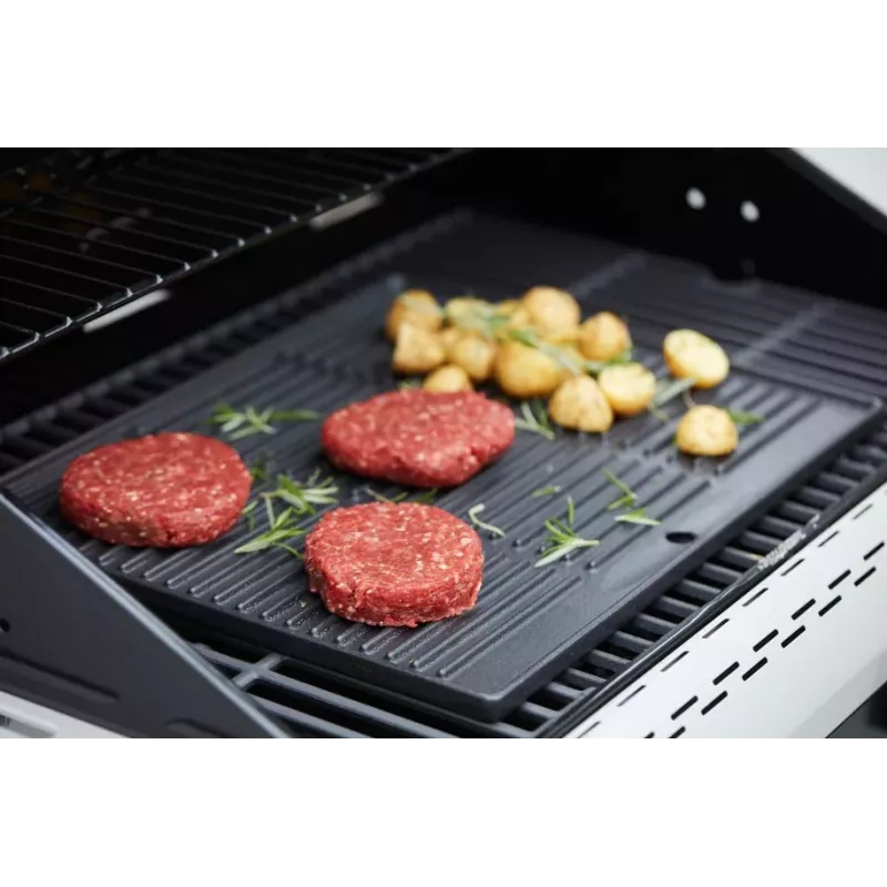 Barbecook Dynamic Core smaltovaná liatinová grilovacia platňa, 43 x 35 x 2 cm