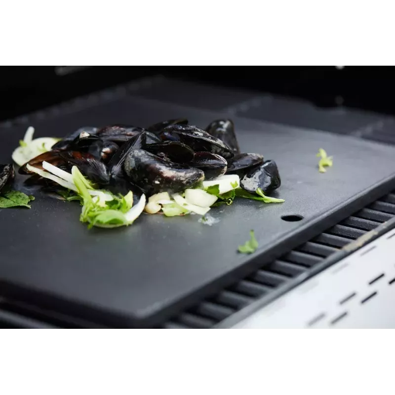 Barbecook Dynamic Core smaltovaná liatinová grilovacia platňa, 43 x 35 x 2 cm