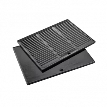Barbecook Dynamic Core smaltovaná liatinová varná doska, 43 x 35 x 2 cm