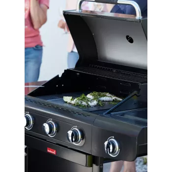 Barbecook plynový gril Siesta 412 Graphite, 132 x 56 x 118 cm