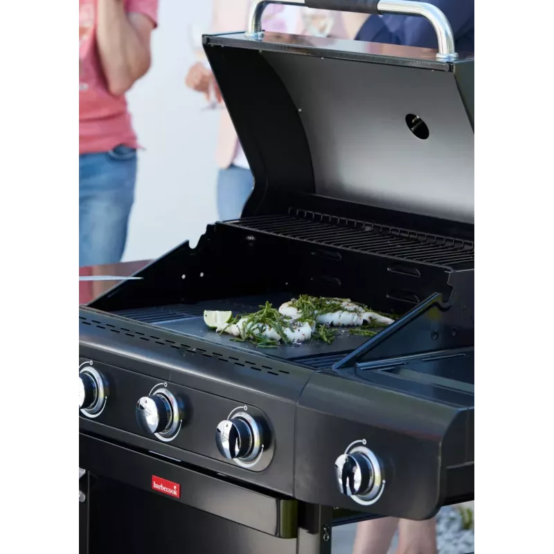 Barbecook plynový gril Siesta 412 Graphite, 132 x 56 x 118 cm