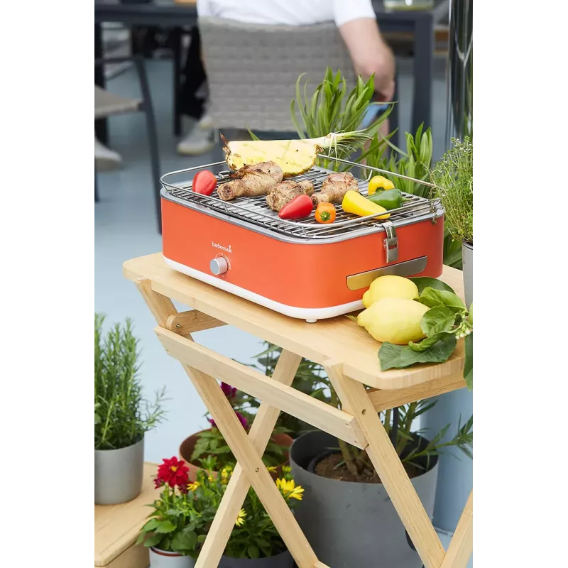 Barbecook BC-ELE-1001 E-Carlo elektrický stolný gril 2500 W červený