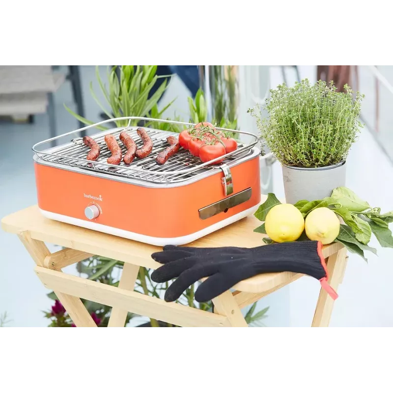 Barbecook BC-ELE-1001 E-Carlo elektrický stolný gril 2500 W červený