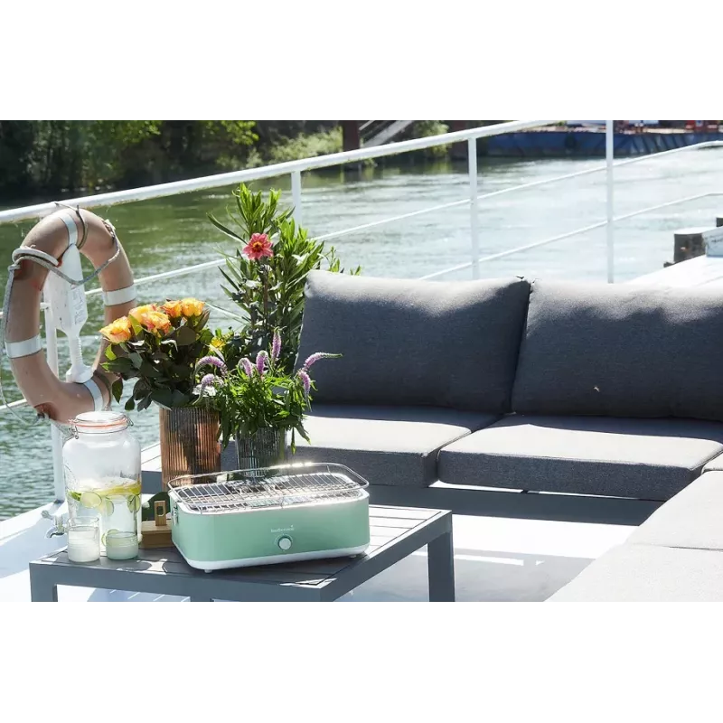 Barbecook elektrický gril E-Carlo BC-ELE-1002 stolný 2500 W zelený