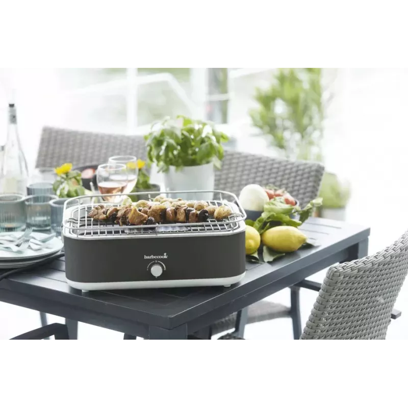 Barbecook E-Carlo elektrický stolný gril 2500 W Midnight Grey