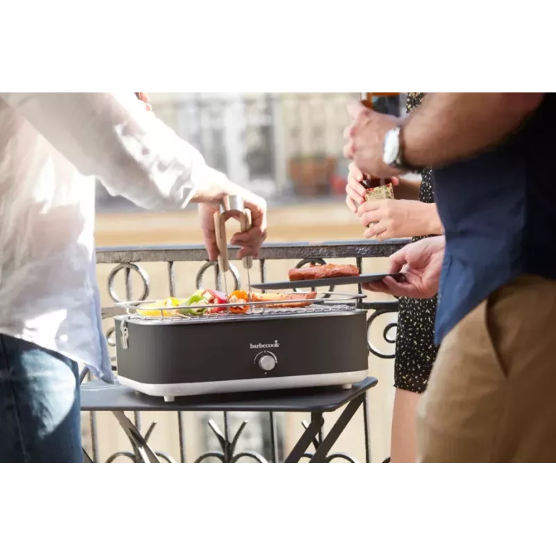 Barbecook E-Carlo elektrický stolný gril 2500 W Midnight Grey