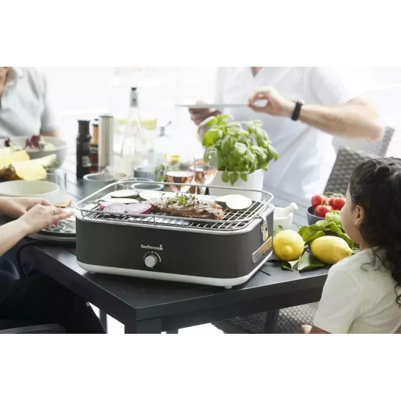 Barbecook E-Carlo elektrický stolný gril 2500 W Midnight Grey