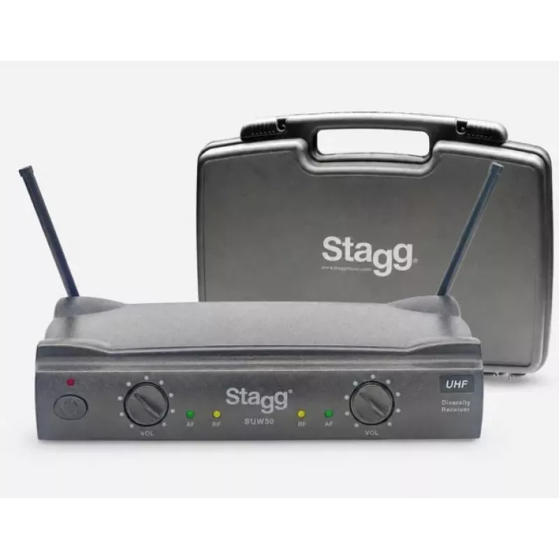 Stagg SUW 50 MM FH EU bezdrôtový UHF systém čierny