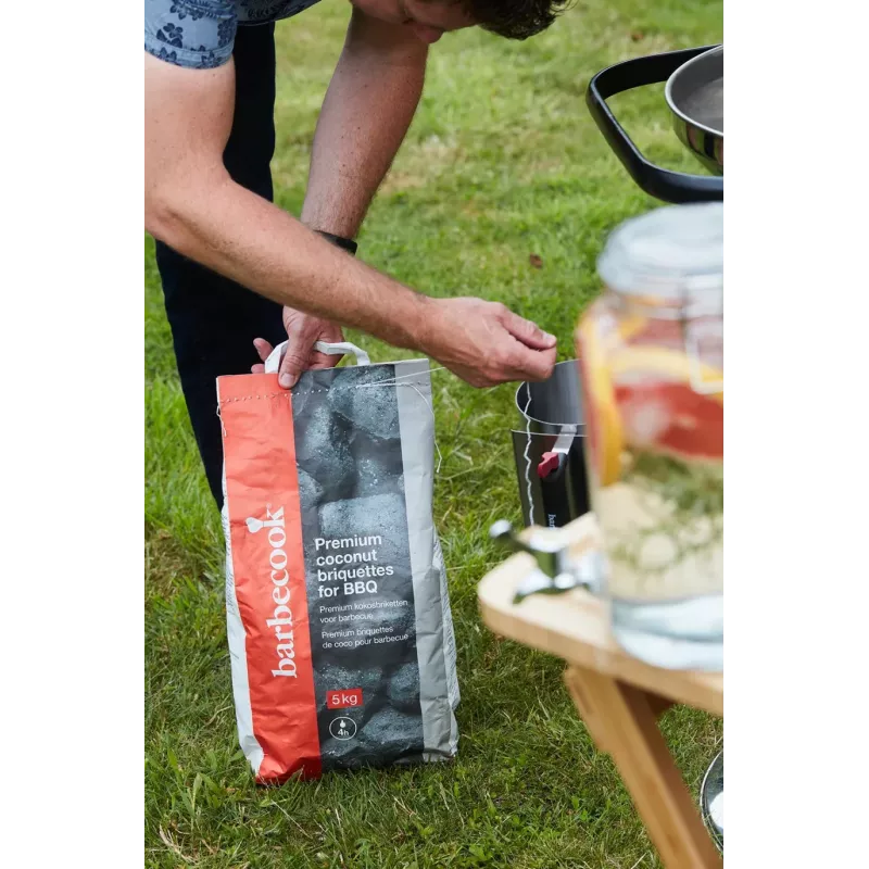 Barbecook Premium kokosové brikety, 5kg (30 ks) - BC-ACC-7425