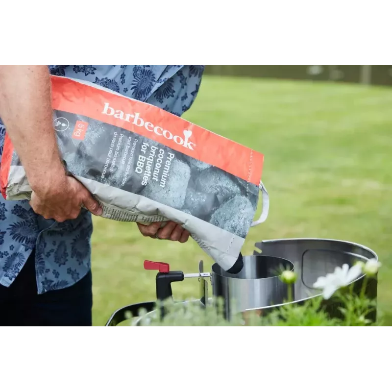 Barbecook Premium kokosové brikety, 5kg (30 ks) - BC-ACC-7425