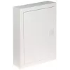 ELEKTRO-PLAST MSF RN plastový rozvádzač NT 28M 2x14M N+PE IP30 IK05 428x358x94 kovové dvere biela