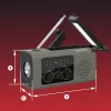 Hawk HWRDI410GN rádio solárne s dynamom a baterkou