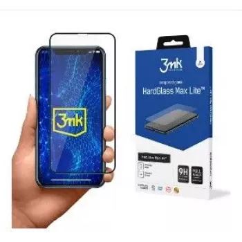 3MK HardGlass Max Lite ochranná fólia displeja z tvrdeného skla pre Apple iPhone XR/11 - čierna