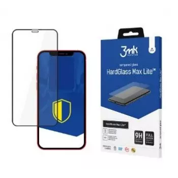 3MK HardGlass Max Lite ochranná fólia displeja z tvrdeného skla pre Apple iPhone 12 / 12 Pro