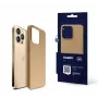 3MK Hardy Silicone MagCase pre Apple iPhone 14 Pro - zlatá