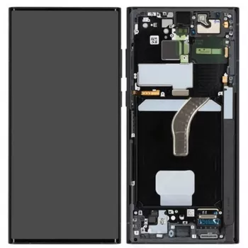 Samsung Galaxy S22 Ultra 5G LCD dotykový displej komplet - čierna