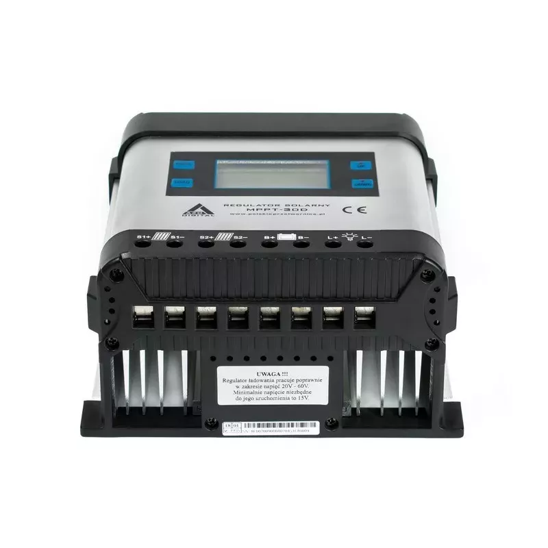 Solárny MPPT regulátor nabíjania AZO Digital 12/24V 30A LCD displej