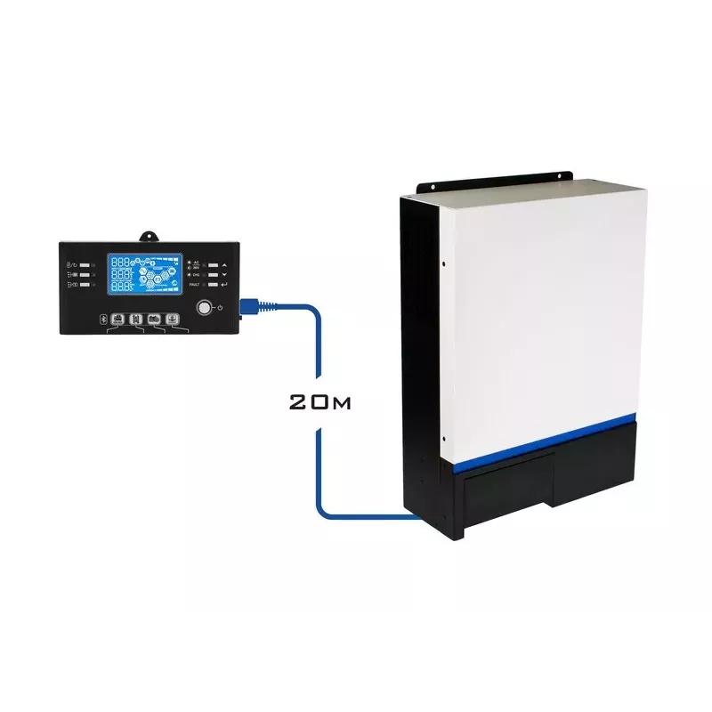Off-Grid hybridný solárny menič AZO Digital ESB 6KW-24