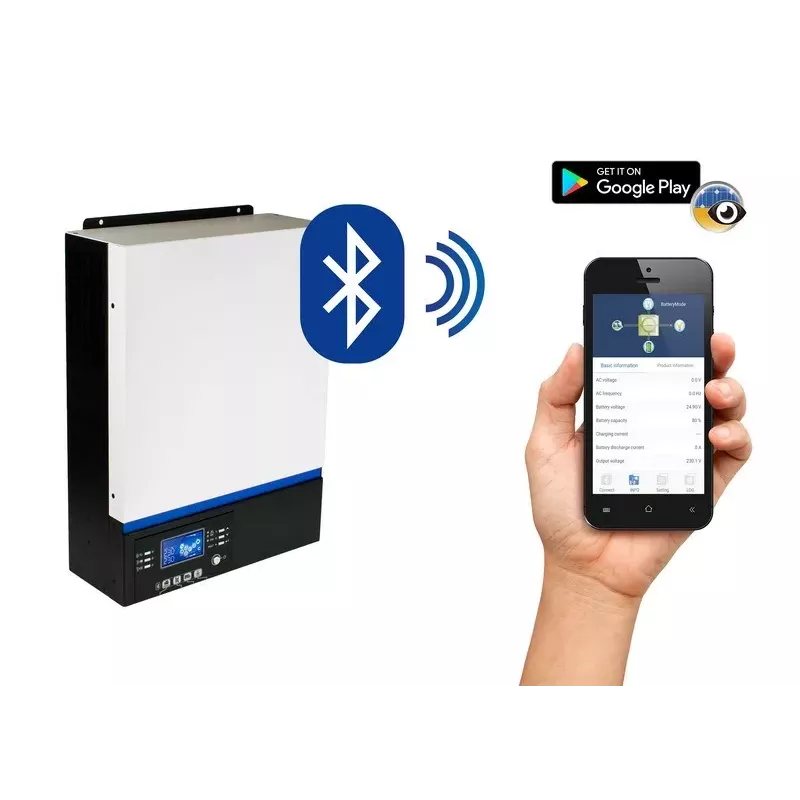Off-Grid hybridný solárny menič AZO Digital ESB 10kW-48