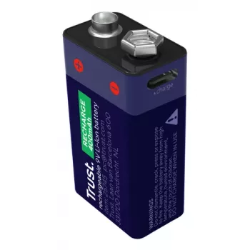 Trust 9V batéria 400mAh s USB-C