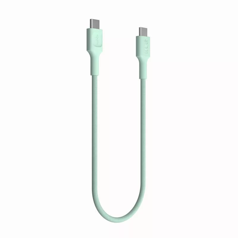 Green Cell PowerStream USB-C na USB-C kábel 100W 1,2m mint zelený