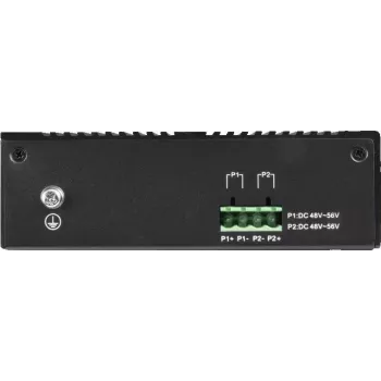 BCS BCS-B-ISP04G-2SFP Neupravovaný priemyselný Ethernet switch, 4-portový Gigabit RJ45 + 2 SFP, DIN lišta, IP40