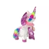 LEAN TOYS interaktívny jednorožec maskot kôň biely ružové krídla