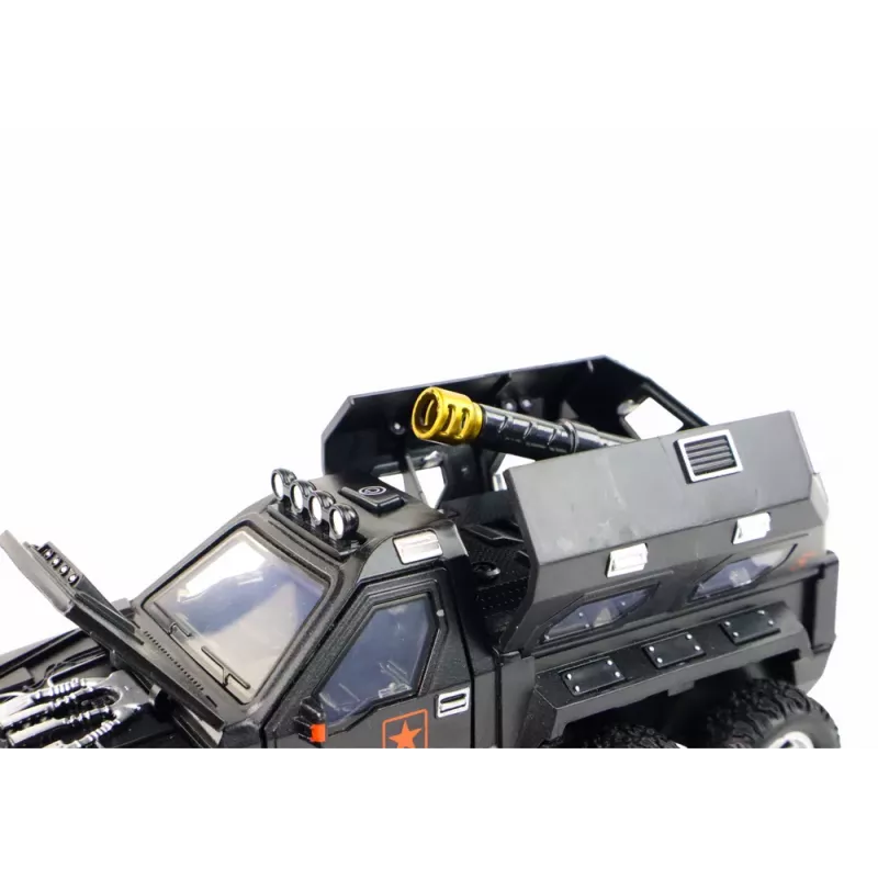 LEAN TOYS auto s kanónom, zvuk a svetlo, 3 farby