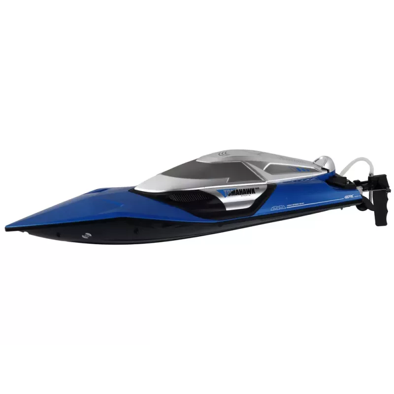 LEAN TOYS motorový čln R/C 2.4G svetlá 30 km/h modrý