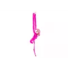 LEAN TOYS Plyšová maskot opica s bábätkom, tmavoružová 90 cm