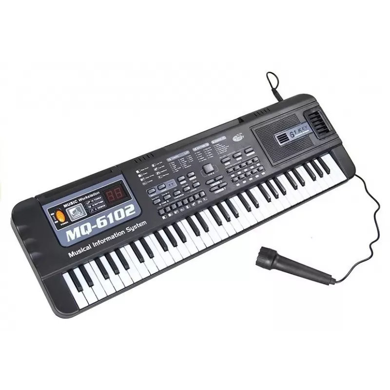 LEAN TOYS Klávesy s mikrofónom - MQ-6102