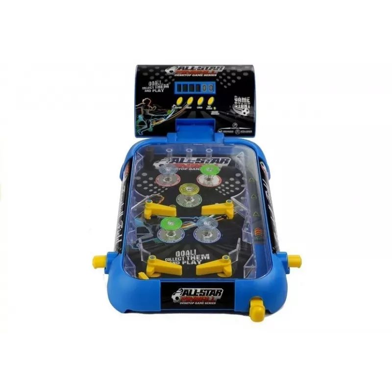 LEAN TOYS Pinball arkádová hra flipper svetlá zvuky 53cm