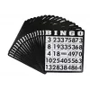 LEAN TOYS Kovová bingo súprava opakovane použiteľné karty lotériový automat