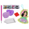 LEAN TOYS DIY korálky set princezná kľúčenka vrecko