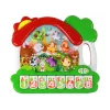 LEAN TOYS organové piano Animals na učenie angličtiny vzdelávací panel
