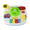 LEAN TOYS vzdelávací interaktívny stolík 2v1 doska pre batoľatá volant