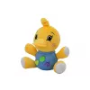 LEAN TOYS Plyšová kačica interaktívna žltá hrajúca 19 cm