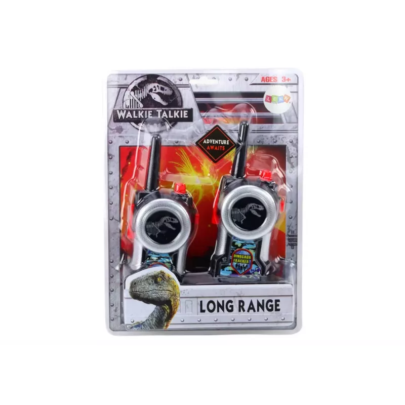 LEAN TOYS Vysielačka dinosaurus tracker dosah 30-80m