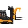 LEAN TOYS Žltý vysokozdvižný vozík 1:16 pohyblivé vidlice zvuky svetlá