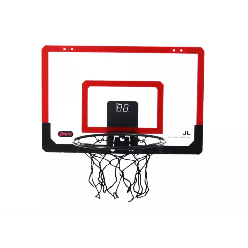 LEAN TOYS Basketbalová doska, elektronický kôš, počítadlo bodov, zvukové efekty