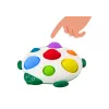 LEAN TOYS Korytnačka senzorická hračka, vzdelávacia doska, Pop-It záložky