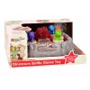 LEAN TOYS Arkádová hra Wac A Mole, dinosaurus sopka, efekt dymu, svetlá, zvuky