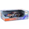 LEAN TOYS Diaľkovo ovládané športové auto RC 1:18 sivá