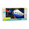 LEAN TOYS Kreslené lietadlo s otáčavými krídlami DIY modré