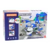 LEAN TOYS Interaktívne lietadlo na rozoberanie policajná stanica 2v1 DIY