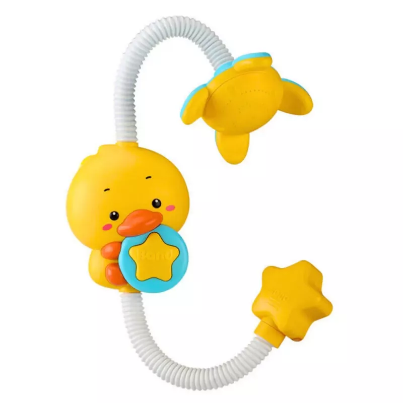 LEAN TOYS vodná hračka kačica - priateľ pre každé kúpanie! sprcha